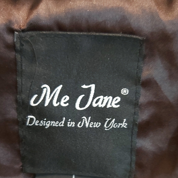 Me Jane Animal Print Teddy Jacket - Picture 2 of 6